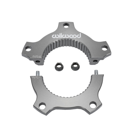 Wilwood Sprint Car Inboard Dynamic Rear Hub - 46 Spline - Gray