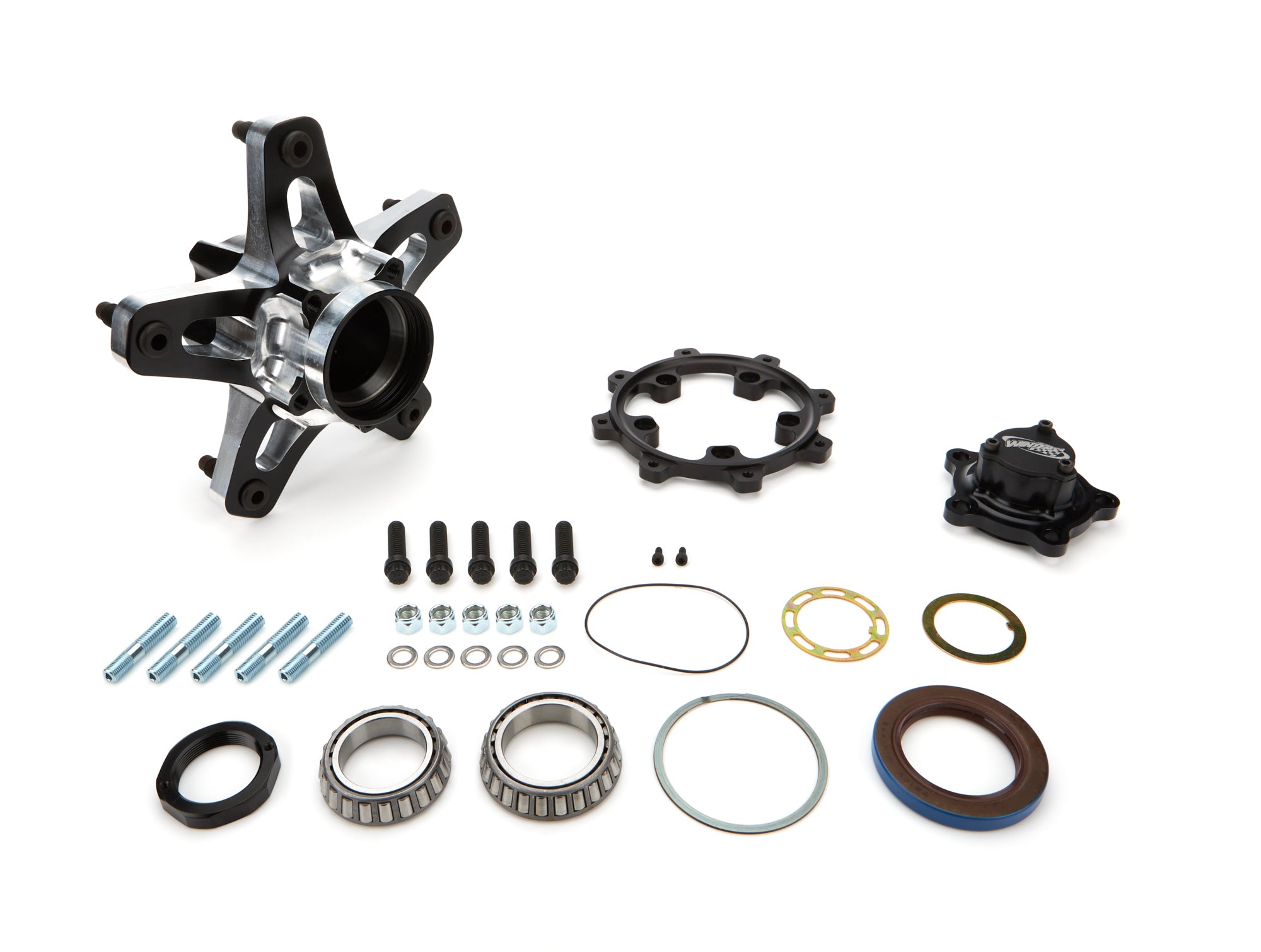 Winters Trackstar 10 Rear Wide 5 Hub - 24 Spline Drive Flange - Black
