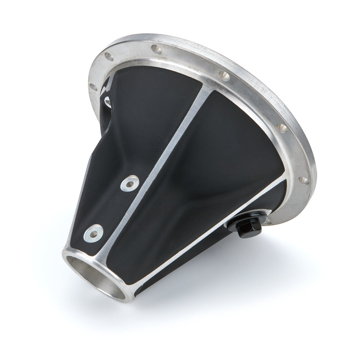 Winters Magnesium Closed Axle 6-Rib Side Bell - Passenger Side - Thermal Coated - 10 in Quick Change