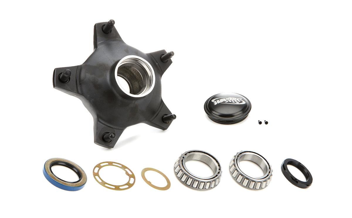 Winters Wide 5 Front Hub - Black Thermal Coated 3755F-8208H