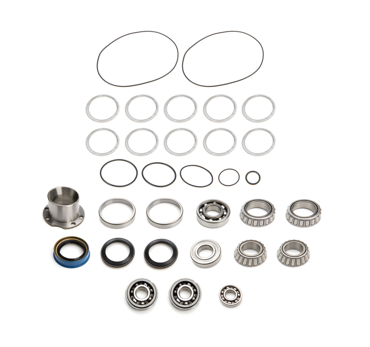 Winters Differential Rebuild Kit - Winters V8 Quick Change Center - 12-Rib Bell / Straight Finned Cover