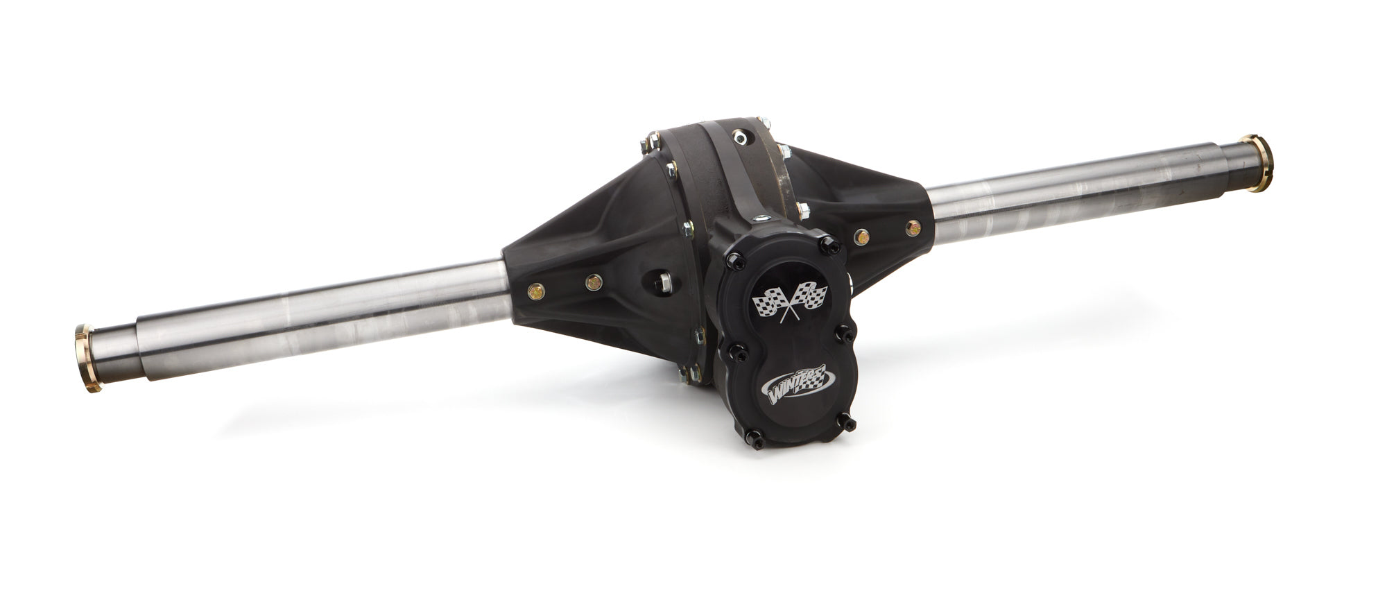 Winters Modified Quick Change Rear Axle Assembly - 10 in Ring Gear - 4.86 Ratio - 60 in Wide - Centered Pinion - Thermal Coated