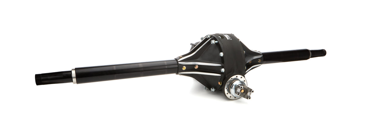 Winters XR1 Quick Change Rear Axle Assembly - Wide 5 - 10 in Ring Gear - 4.86 Ratio - 69.625 in Wide - Centered - Aluminum Center - Rocket Late Model