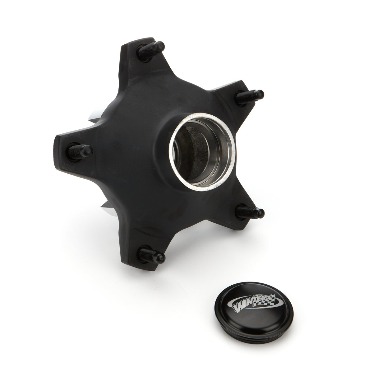 Winters Wide 5 Front Hub - Black Thermal Coated 6606-FX5BK-8208-H