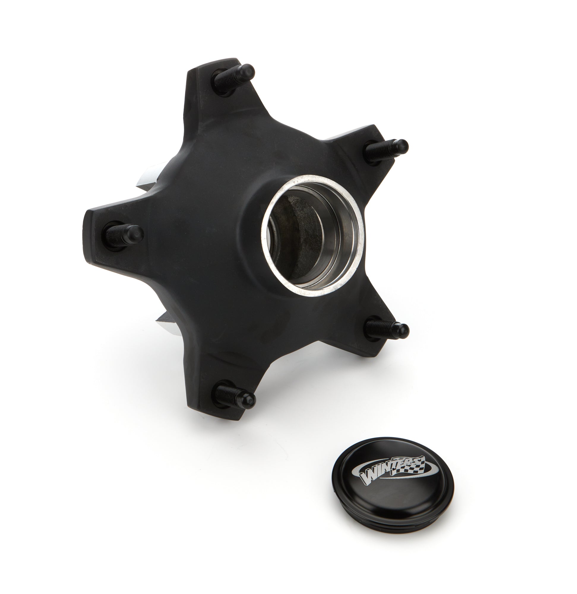 Winters Wide 5 Front Hub - Black Thermal Coated 6606-FX5BK-8208-H