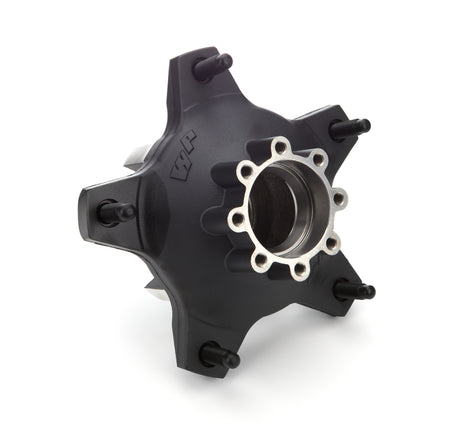 Winters Permanent Mold Wide 5 Front / Rear Hub - 8-Bolt Flange - Black Thermal Coated