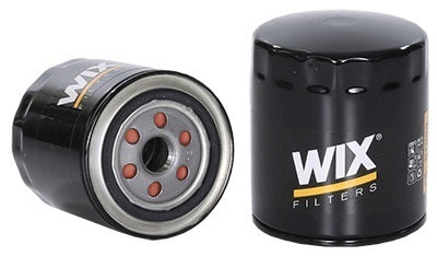 WIX Canister Oil Filter - Screw-On - 4.338 in Tall - 13/16-16 in Thread - 21 Micron - Black
