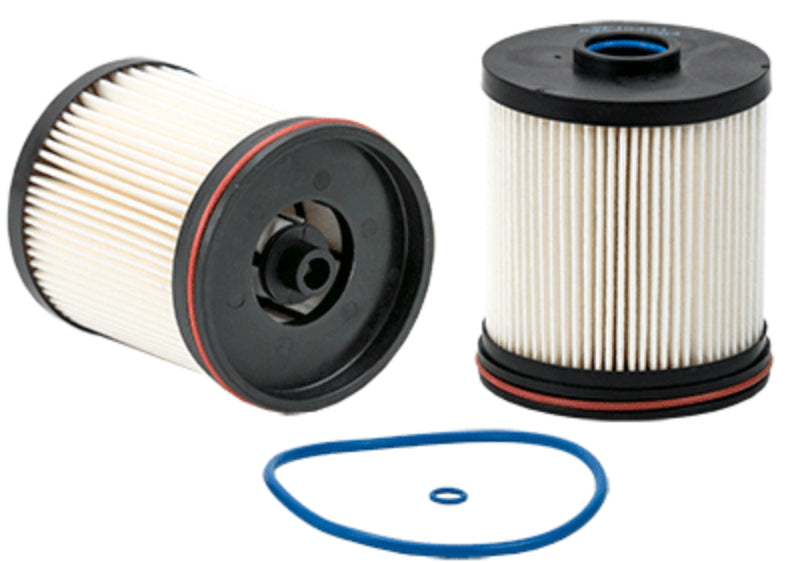 WIX Cartridge Fuel Filter - 4.161 in Tall - 3.443 in Top Diameter - 3.583 in Bottom Diameter - GM Duramax - GM Fullsize Truck 2014-22