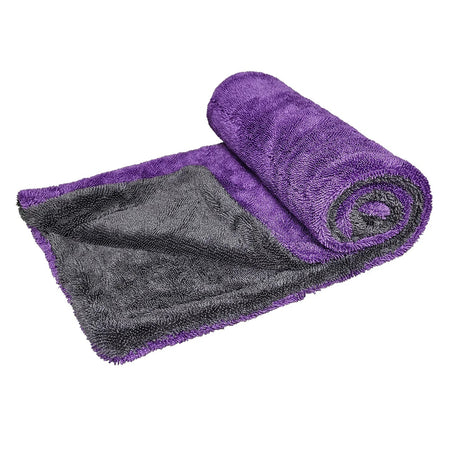 Wizard Hybrid Fast Pass Drying Towel - 28 x 20 in - Gray / Purple