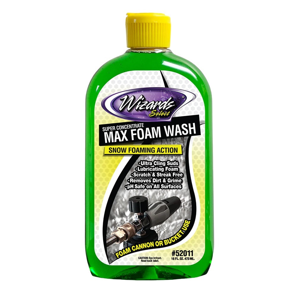 Wizard Select Super Concentrate Max Foam Wash - 16 oz Bottle