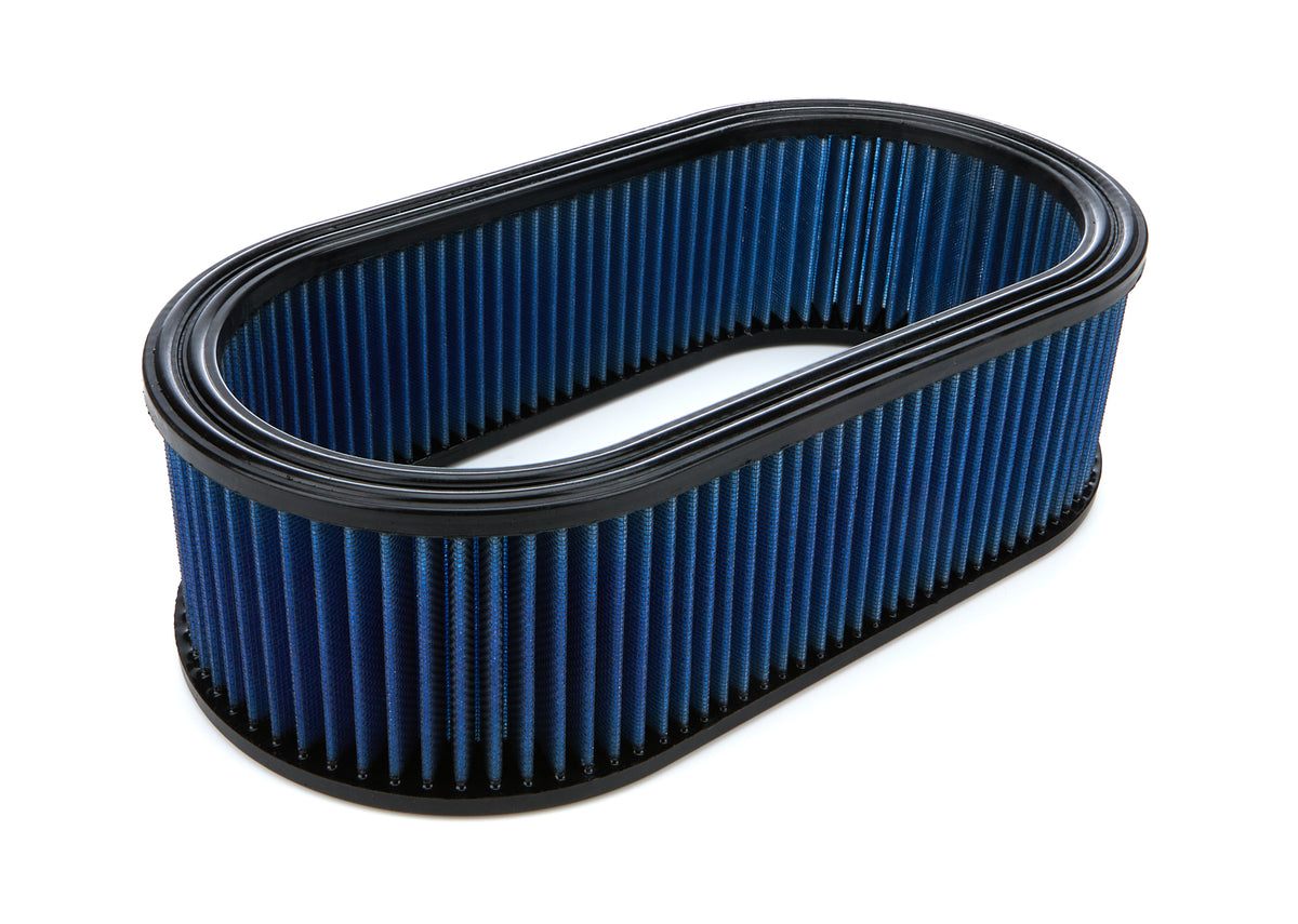 Walker Oval Air Filter Element - 14.74 in L x 7.78 in W - 4 in Tall - White