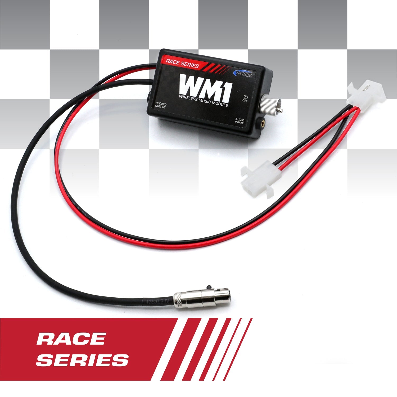 Rugged Radios Bluetooth WM1 Wireless Music Interface for Intercoms /w 6-Pin AUX Ports WM1-RACE