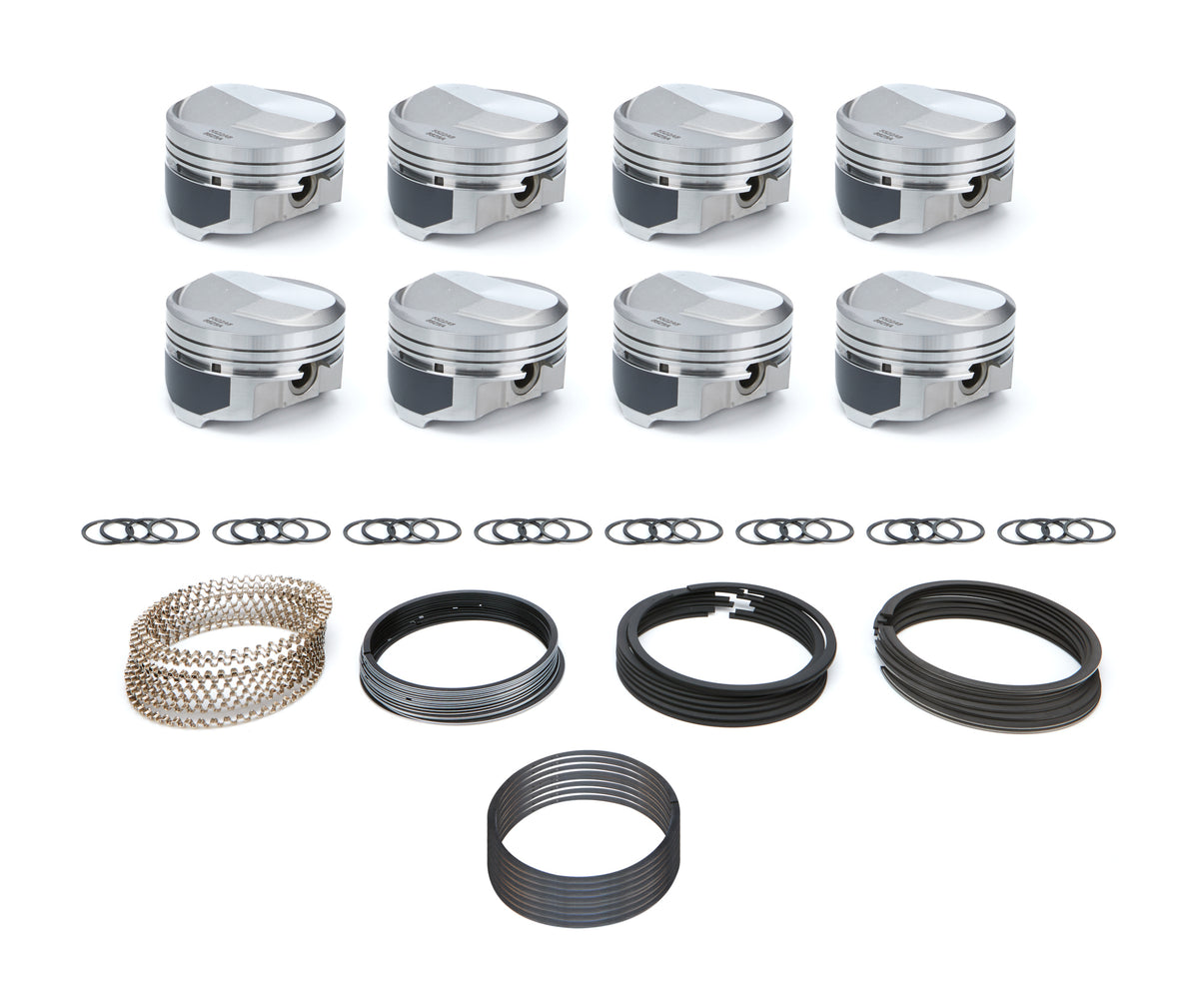 ProTru by Wiseco Pro Tru Street Dome Forged Piston and Ring Kit - 4.310 in Bore - Big Block Chevy