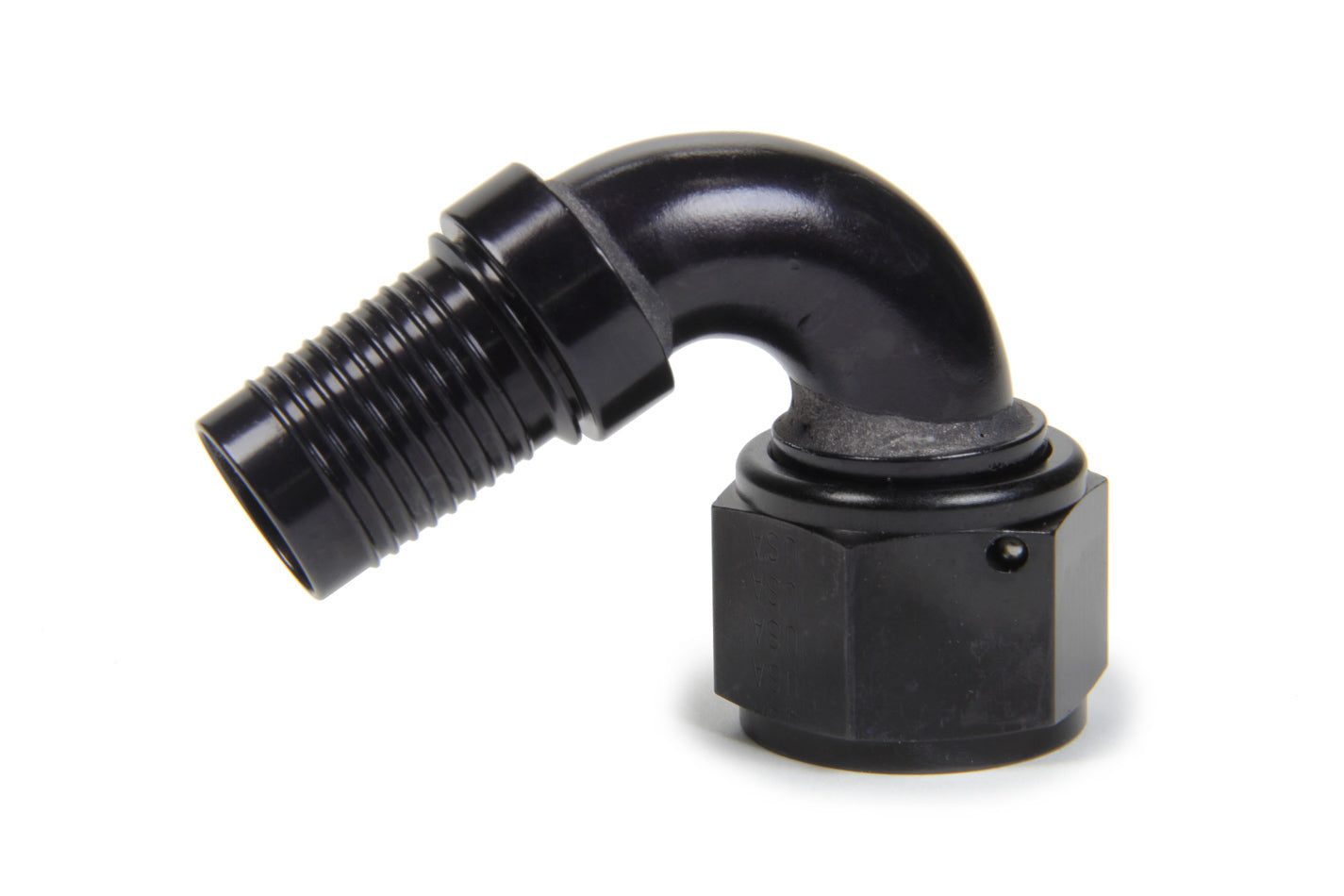 XRP HS-79 120 Degree 8 AN Hose Crimp to 8 AN Female Hose End - Black
