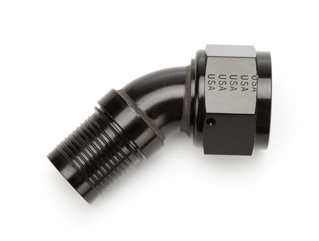 XRP HS-79 45 Degree 16 AN Crimp to 16 AN Female Hose End - Black