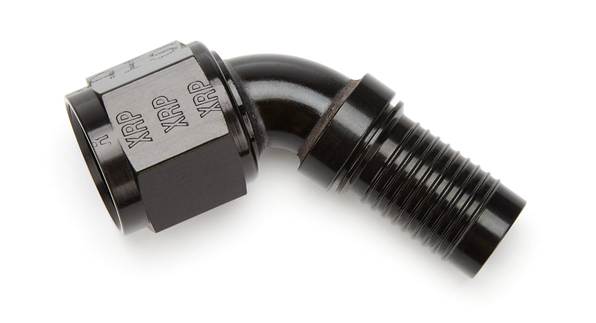 XRP HS-79 60 Degree 10 AN Crimp to 10 AN Female Hose End - Black