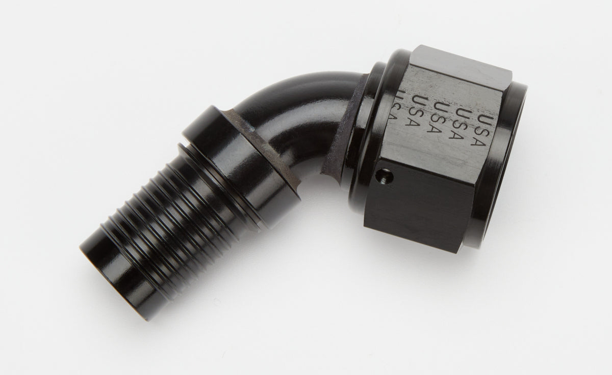 XRP HS-79 60 Degree 12 AN Hose Crimp to 12 AN Female Hose End - Black