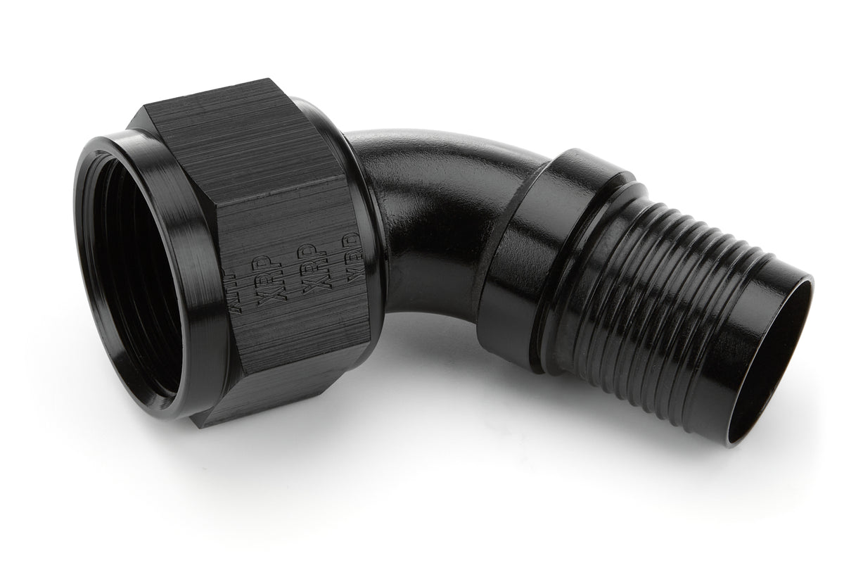 XRP HS-79 60 Degree 16 AN Hose Crimp to 16 AN Female Hose End - Black