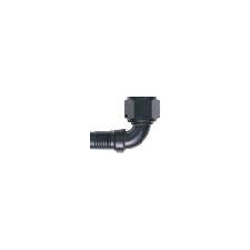 XRP HS-79 90 Degree 16 AN Hose Crimp to 12 AN Female Hose End - Black