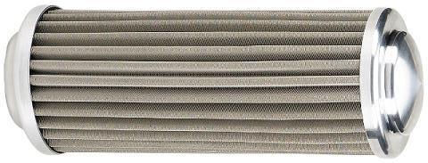 XRP 75 Micron Stainless Fuel / Oil Filter Element - XRP 6 AN to 16 AN In-Line Filter 