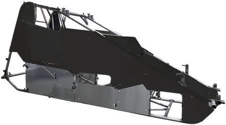 Triple X 5-Series Body Package - Black - Triple X Sprint Car