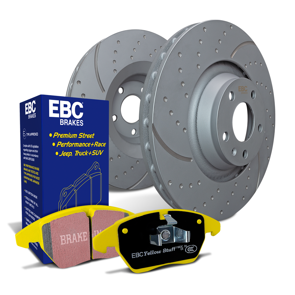 EBC GD Sport Front Directional Brake Rotor and Pad Kit - GM 2008-20 S5KF1470
