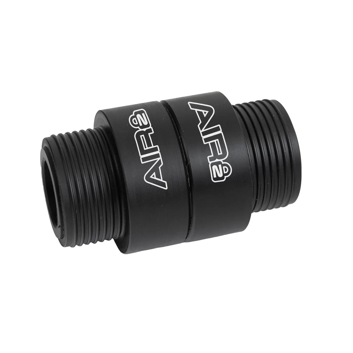 Zamp Z-Air-Lock Straight Magnetic Helmet Air Hose Adapter - Black