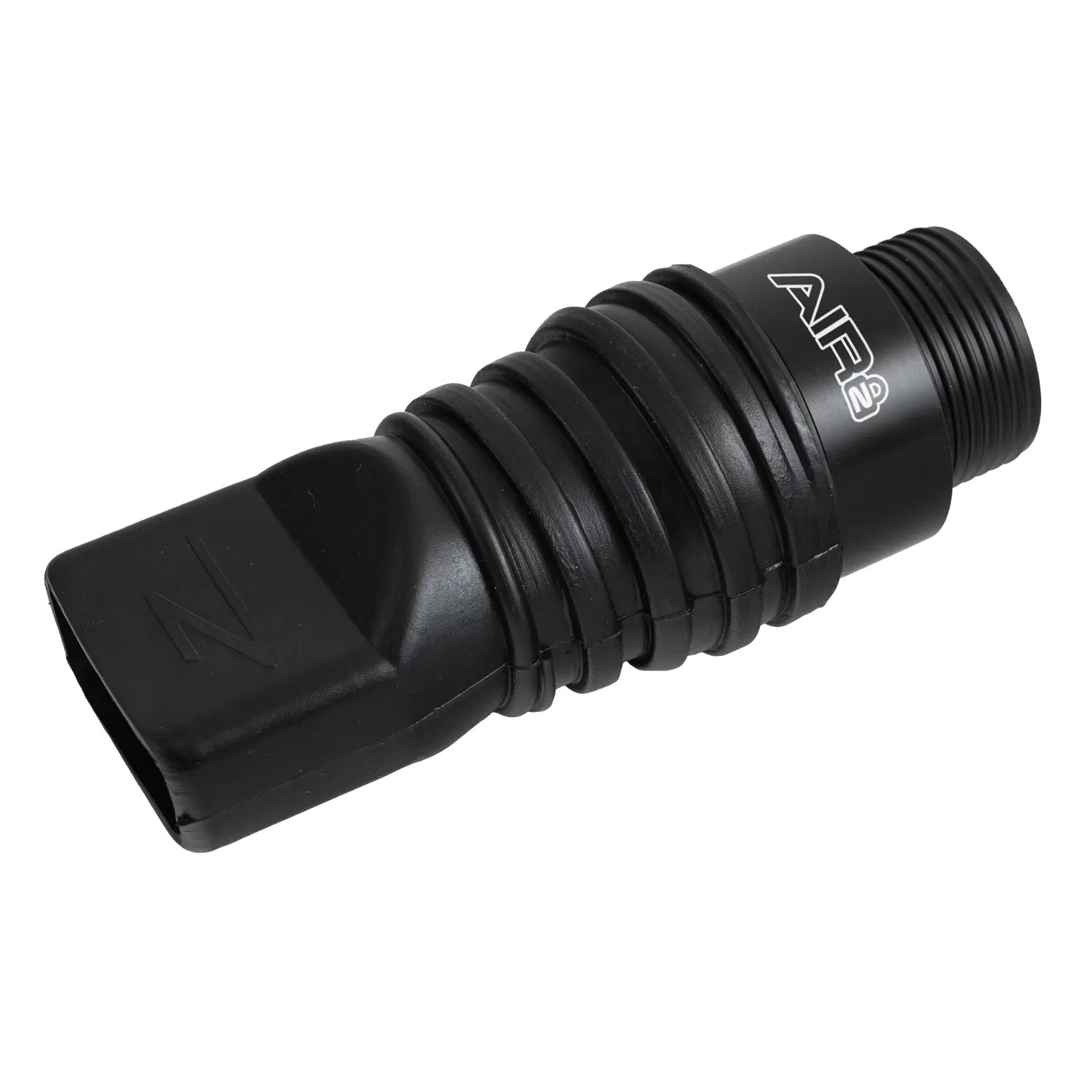 Zamp Z-Air-Lock Magnetic Low Profile Straight Helmet Air Hose Adapter - Black