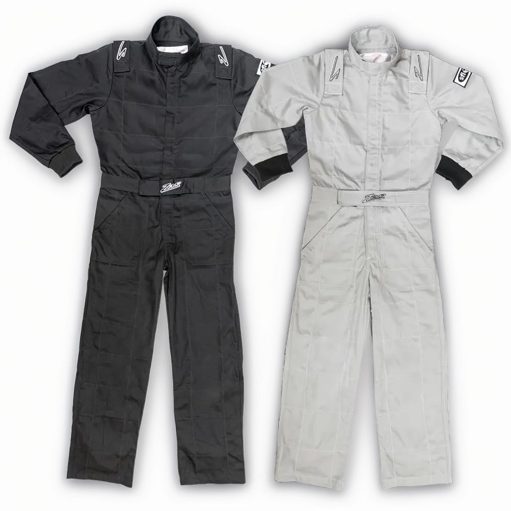 Zamp R010015YXL Zamp ZR-10 Youth Race Suit - Gray – Pit Stop USA