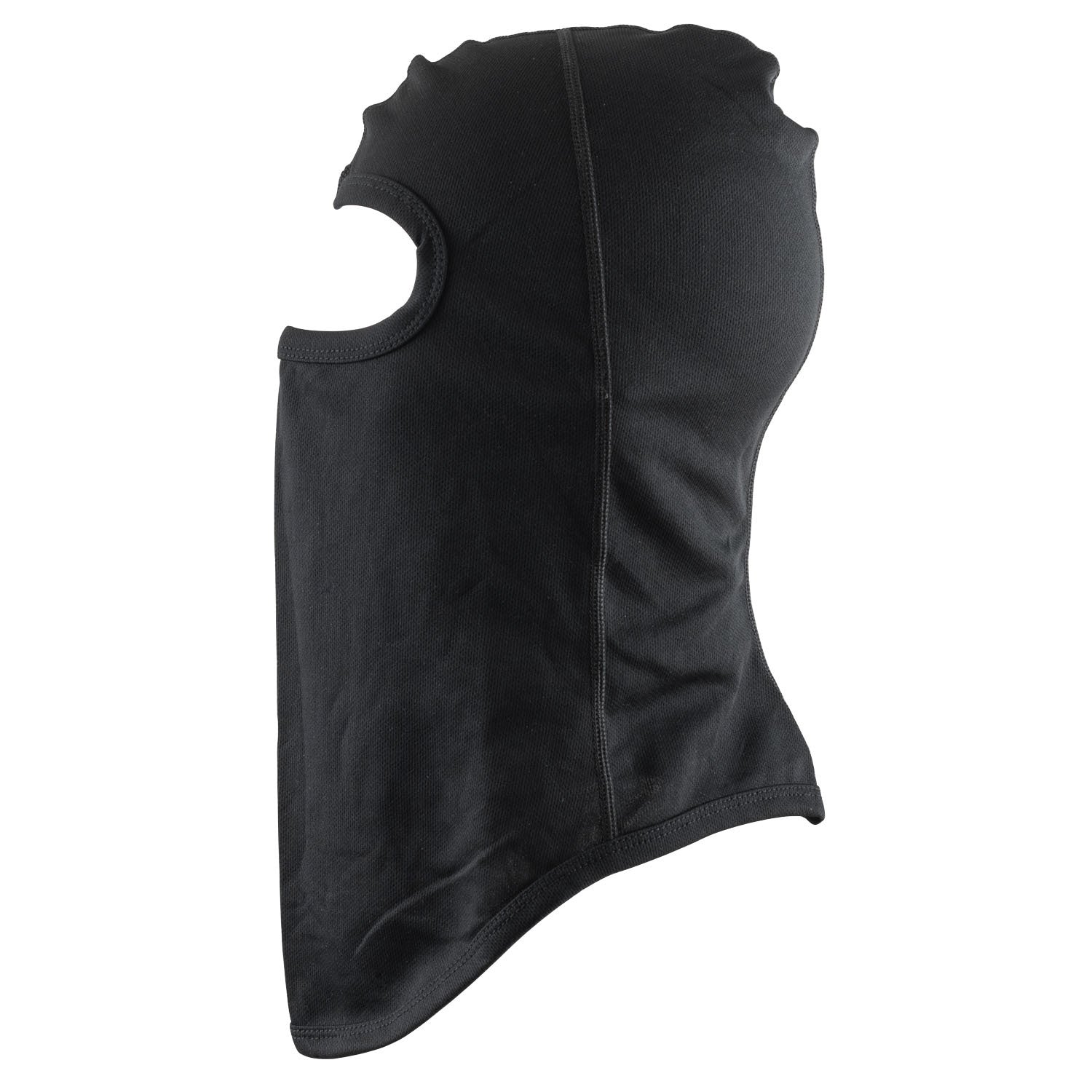 Zamp Single Eyeport Single Layer Karting Balaclava - Black - One Size Fits All