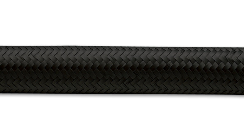 Vibrant Performance 10 Ft. Roll -8 Black Nylon Braided Flex Hose