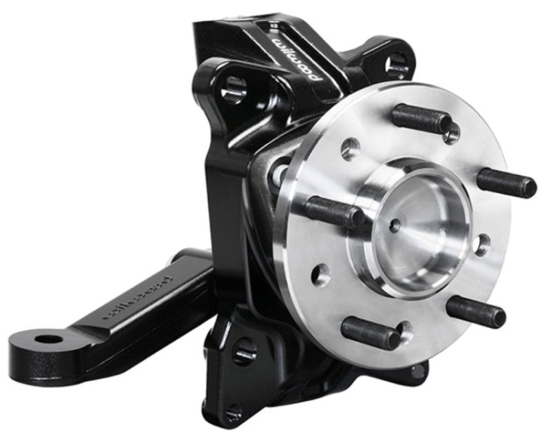 Wilwood C10 Pro 2.5" Drop Spindle - Aluminum - Black Powder Coat - GM Full-Size Truck 1971-87