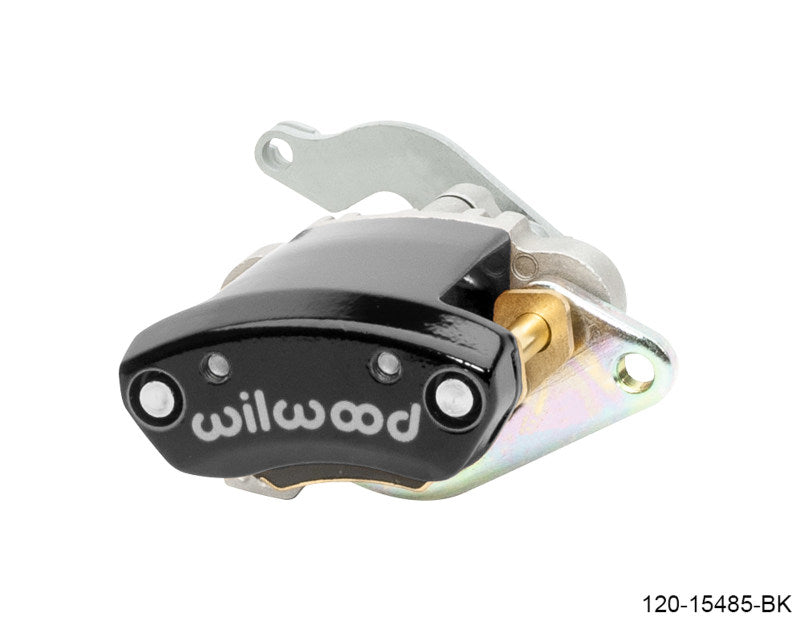 Wilwood MC4 Brake Caliper - Driver Side - Black - 12.88 in OD x 1.100 in Thick Rotor - 4.75 in Floating Mount