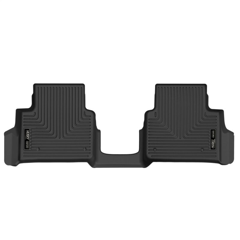 Husky Liners X-Act Contour 2nd Row Floor Liner - Black - Jeep Grand Cherokee L 2021-2022