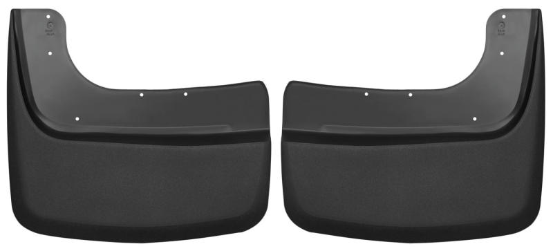 Husky Liners Rear Mud Guards - Black/Textured - Super Duty - Ford Fullsize Truck 2017-21