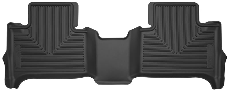 Husky Liners 2nd Seat Floor Liner X-Act Contour Plastic Black - GM Midsize Truck 2015-16