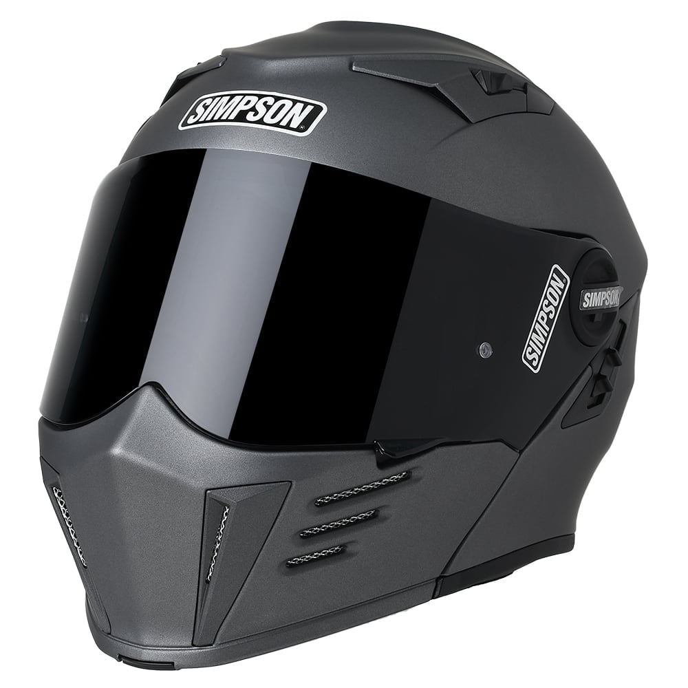 Simpson Mod Bandit Helmet - Flat Alloy