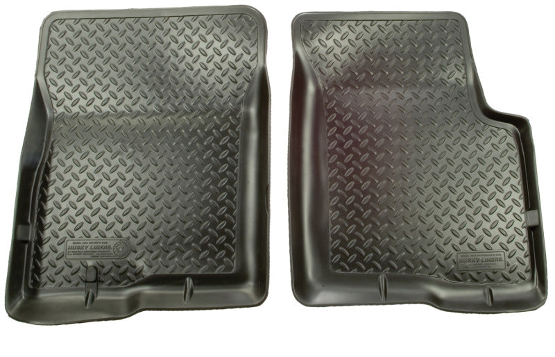 Husky Liners Front Floor Liner Classic Style Plastic Black - Subaru Forester 1998-08