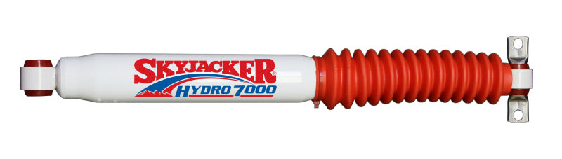 Skyjacker Hydro 7000 Twintube Shock - 12.07 in Compressed / 19.07 in Extended - 2.01 in OD - White Powder Coat H7008