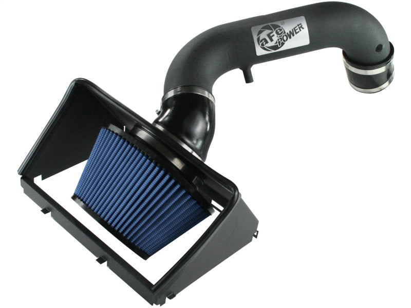 aFe Power Magnum FORCE Stage 2 Air Intake - Reusable Oiled Filter - Black Powder Coat - Dodge Ram Fullsize Truck 2013-14