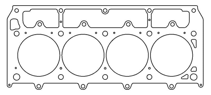 Cometic 4.125 MLS Head Gasket .051 - GM LSX LH