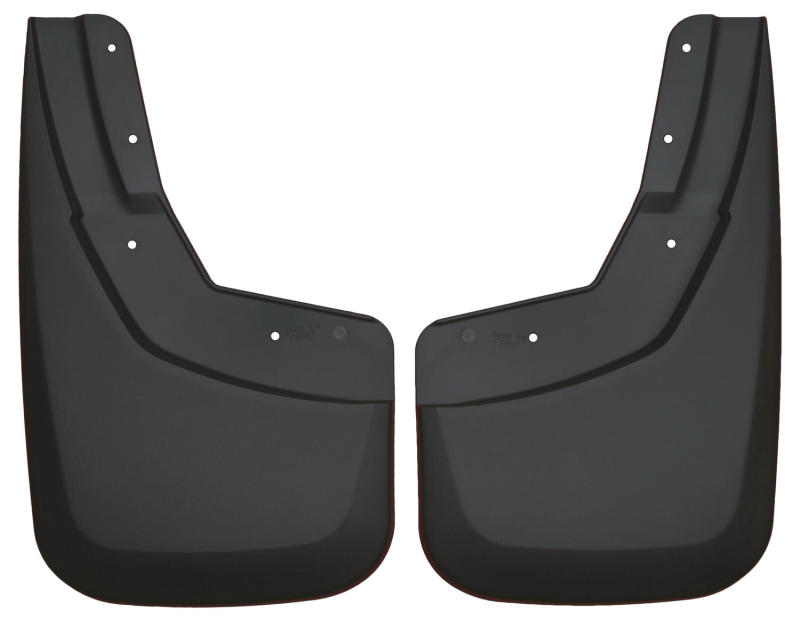 Husky Liners Front Mud Guards - Black / Textured - Chevy - GM Fullsize Truck 2014-15 - Pair