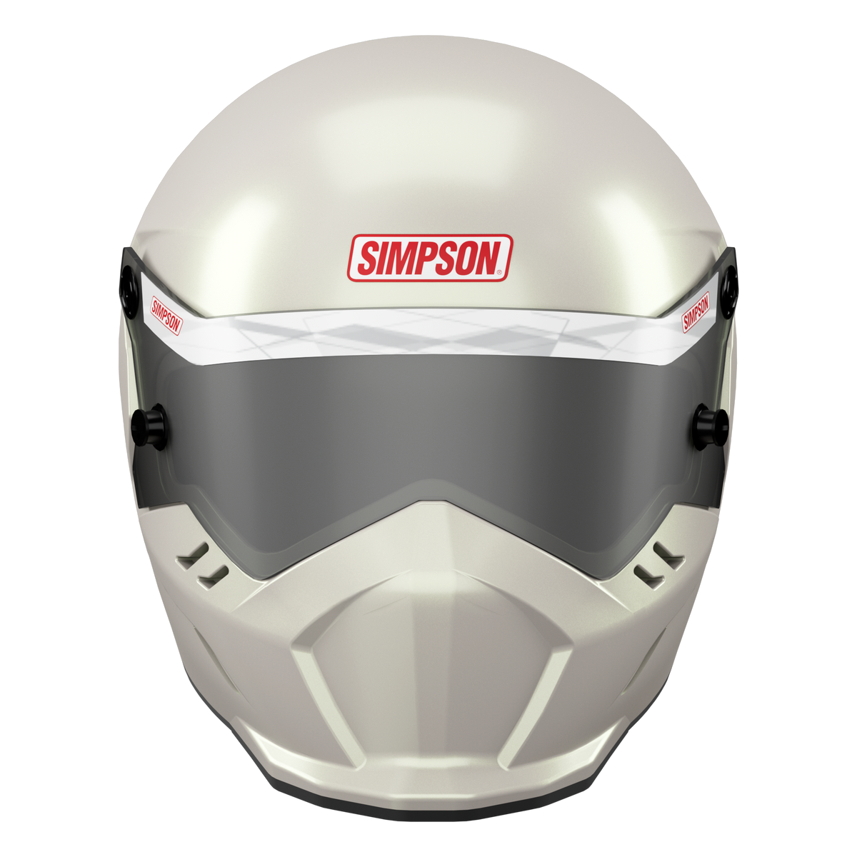 Simpson Kingsnake Helmet - Pearl White