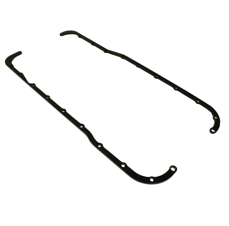 Ford Racing Oil Pan Reinforcement Rails - Steel - Black Paint - Small Block Ford