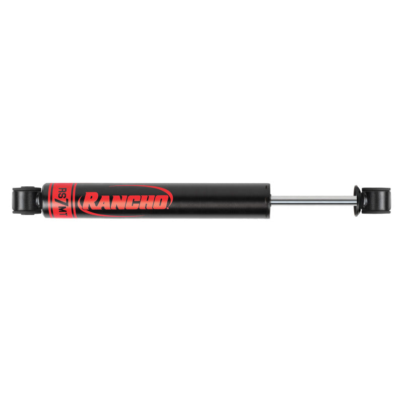 Rancho RS7MT Monotube Steering Stabilizer - 14.88 in Compressed/23.31 in Extended - Satin Black