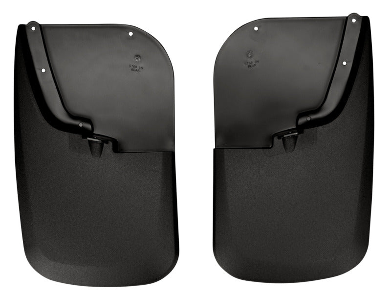 Husky Liners Rear Mud Guards - Black / Textured - Ford Fullsize Truck 2011-14 57681 - Pair