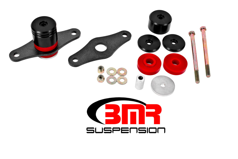 BMR Suspension Motor Mount Kit - Polyurethane - 2015-17 Mustang