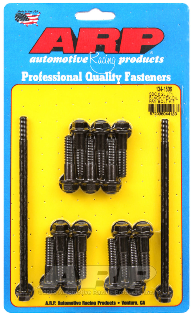 ARP Oil Pan Bolt Kit - GM LT1 6.2L 6-Point