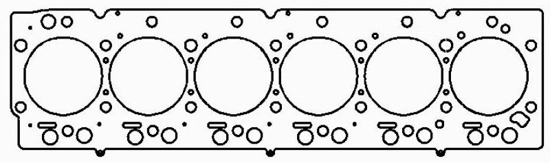 Cometic MLX Head Gasket 4.312" Bore 0.052" Thickness Multi-Layered Stainless Steel - Cummins Diesel