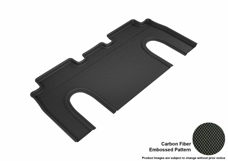 3D MAXpider Kagu 2nd Row Floor Liner - Black / Textured - Tesla X 2016-21 L1TL00121509